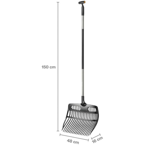 Фото - Лопата Fiskars для листя Ergonomic (1077116)